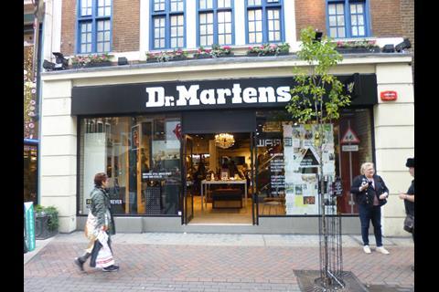 The first Dr Martens store over two floors